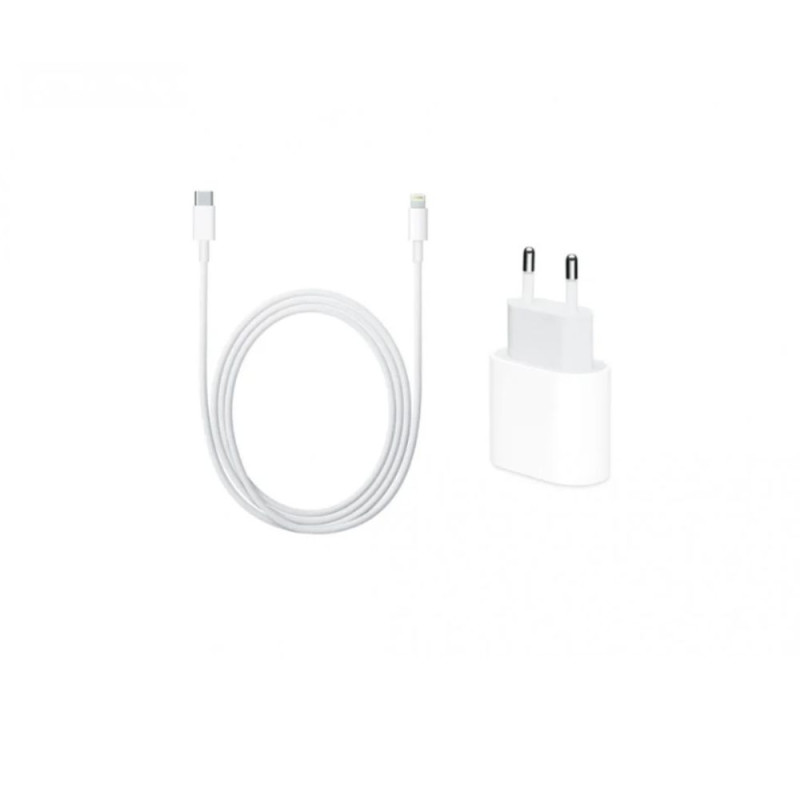 Pachet Incarcator Apple iPhone si Cablu de date tip lightning