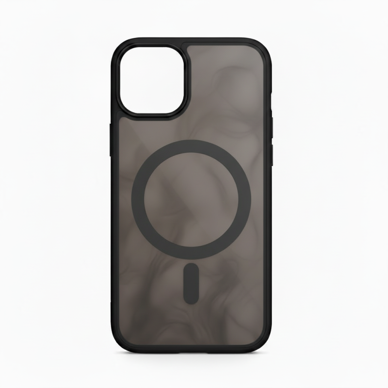Husă Iphone 14 Magnetic, Black Smoke