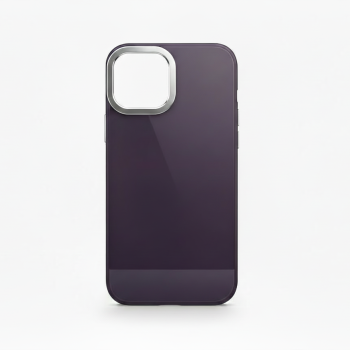 Husă Iphone 15 Pro Max Hard case, Purple Transparenta