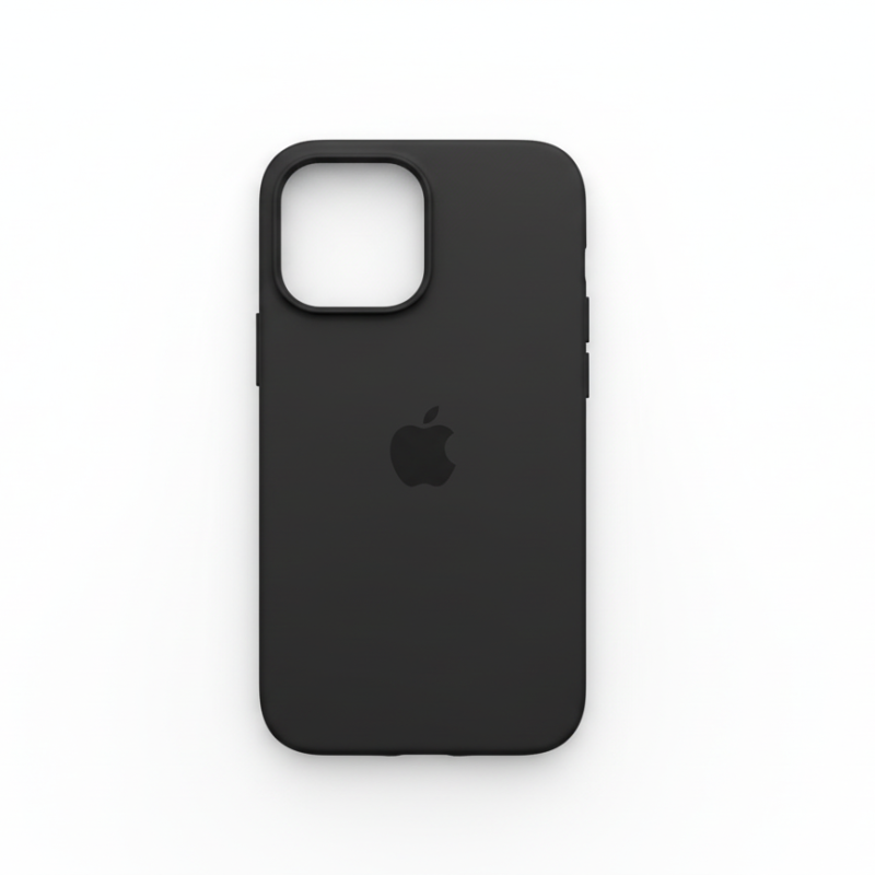 Husă Iphone 15Pro Silicone, Black Smoke