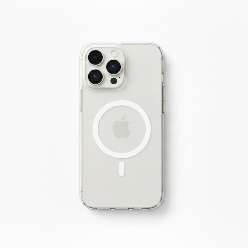 Husă Iphone 15Pro Clear case, Crystal magnetc