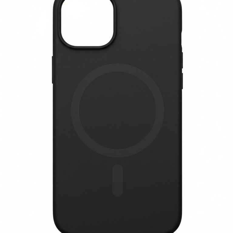 Husă Iphone 15 Silicone, Negru
