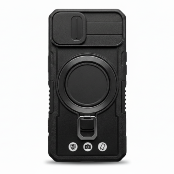 Husă Iphone 15 Hard Case Wi-fi Charging, Negru