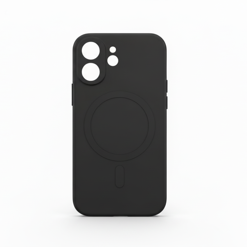Husă Iphone 16 Silicone, Negru