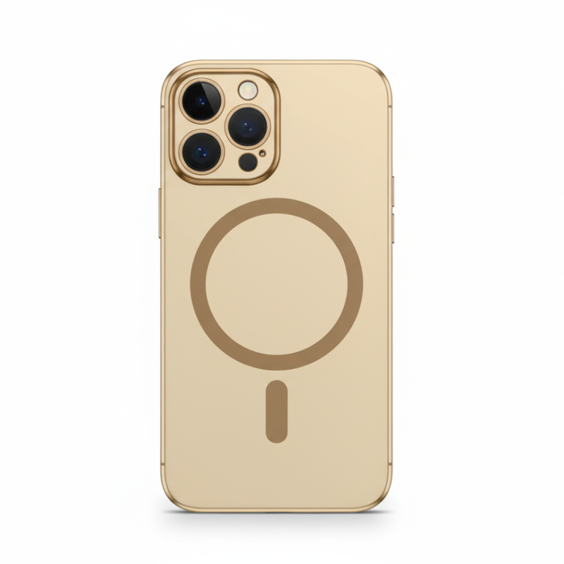 Husă Iphone 16 Magnetic, Gold