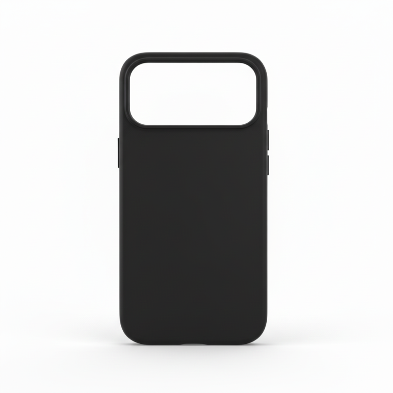 Husă Iphone 17 Pro Max Silicon, Negru
