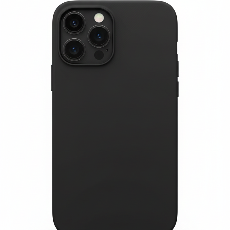 Husă Iphone 17 Silicon, Negru