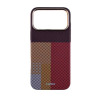 Husă Iphone 17 Pro Neo Magsafe, Maro Burgundy